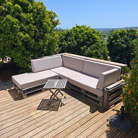 Casa Azul-Tiny House With Fantastic View, Big Outdoor Space And Pool シルヴェス エクステリア 写真